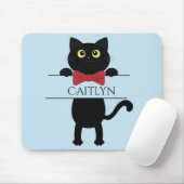 名前をカスタムする子猫マウスパッド、キャットマウスパッド マウスパッド (マウス)