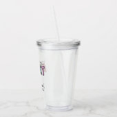 名前をカスタムする実在不動産業者 |不動産仲介業者ギフト アクリルタンブラー (左)