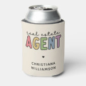 名前をカスタムする実在不動産業者 |不動産仲介業者ギフト 缶クーラー (缶裏面)