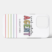 名前をカスタムする実在不動産業者 |不動産仲介業者ギフト Case-Mate iPhoneケース (裏面 (横))