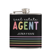 名前をカスタムする実在不動産業者 |不動産仲介業者 フラスク (正面)