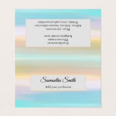 名前をカスタムする専門名刺 名刺 (外部フラット)