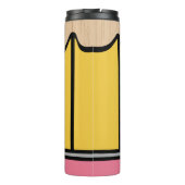 名前をカスタムする小学校先生ギフトペンシル タンブラー (裏面)