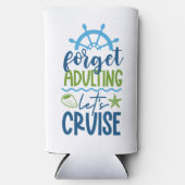 名前をカスタムする巡航 スリム缶クーラー (正面)