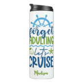 名前をカスタムする巡航 タンブラー (回転右)