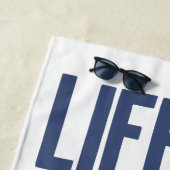 名前をカスタムする巡航 ビーチタオル (インサイチュ)