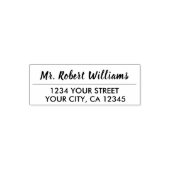 名前をカスタムする差出人住所 セルフインキングスタンプ (デザイン)