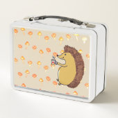 名前をカスタムする弁当座めい想口 メタルランチボックス (裏面)