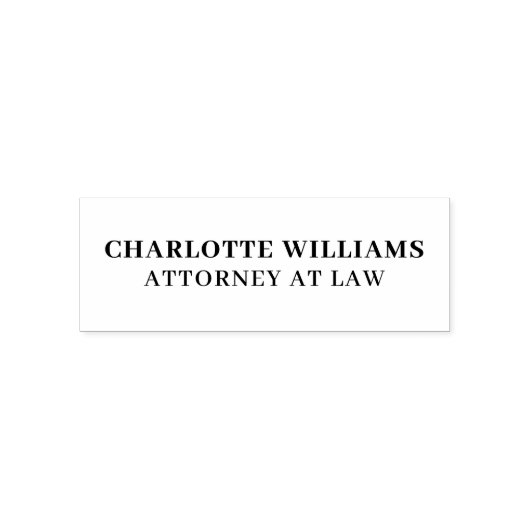 名前をカスタムする弁護士 セルフインキングスタンプ (デザイン)