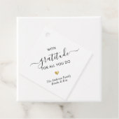 名前をカスタムする感謝スモダンクリプトありがとう金ゴールド フェイバータグ (インサイチュ)