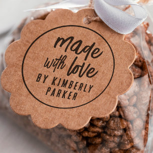 名前をカスタムする手作り愛で作られたボホラウンド ラバースタンプ