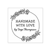 名前をカスタムする手作り愛 ラバースタンプ (インプリント)