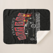 名前をカスタムする改造スピードショップガスステーションガレージ シェルパブランケット (正面(横))