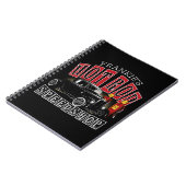 名前をカスタムする改造スピードショップガスステーションガレージ ノートブック (左側)