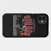 名前をカスタムする改造スピードショップガスステーションガレージ Case-Mate iPhoneケース (裏面(横))