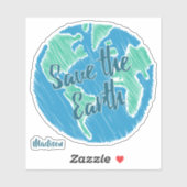 名前をカスタムする救ザアース シール (シート)