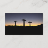 名前をカスタムする教会宗教 名刺 (裏面)