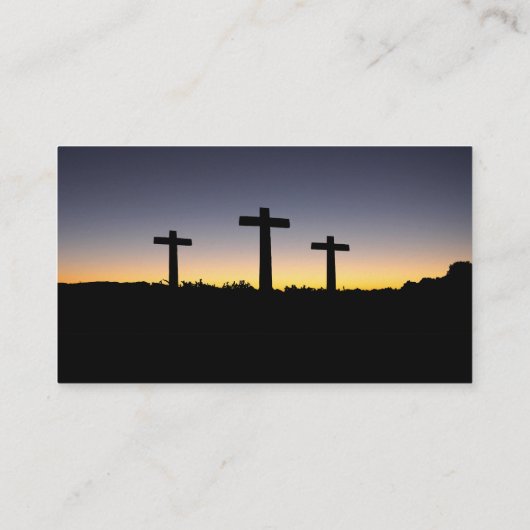 名前をカスタムする教会宗教 名刺 (裏面)