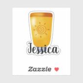 名前をカスタムする日焼け止め シール (シート)