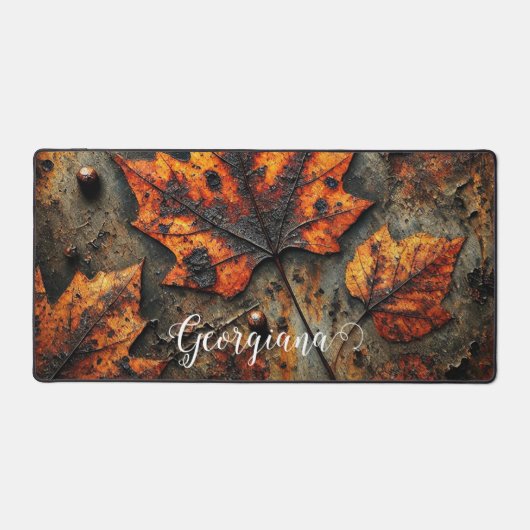 名前をカスタムする春秋産業産離れ業 デスクマット (正面)