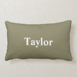 名前をカスタムする枕 ランバークッション