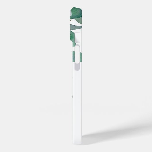 名前をカスタムする植物ユーカリ Case-Mate iPhoneケース (裏面 / 左)