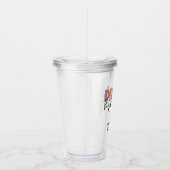 名前をカスタムする歯科衛生士RDHギフト アクリルタンブラー (右)