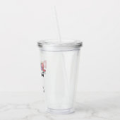 名前をカスタムする歯科補助ギフト アクリルタンブラー (左)