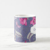 名前をカスタムする母の日のギフトマグカップ コーヒーマグカップ (中央)