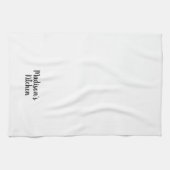 名前をカスタムする母の日誕生日ギフト キッチンタオル (横)