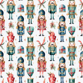 名前をカスタムする水の色くるみ割りホリデーブランケット フリースブランケット