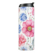 名前をカスタムする水彩花 タンブラー (回転左)