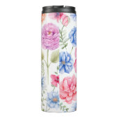 名前をカスタムする水彩花 タンブラー (裏面)