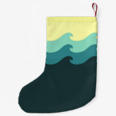 名前をカスタムする海波 スモールクリスマスストッキング (裏面)