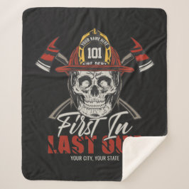 名前をカスタムする消防士がファイアマンを出し始める シェルパブランケット