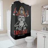 名前をカスタムする消防士がファイアマンを出し始める シャワーカーテン (インサイチュ)