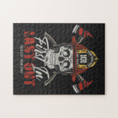 名前をカスタムする消防士がファイアマンを出し始める ジグソーパズル (横)