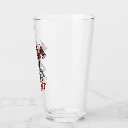 名前をカスタムする消防士がファイアマンを出し始める タンブラーグラス (左)