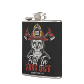 名前をカスタムする消防士がファイアマンを出し始める フラスク (左)