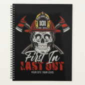 名前をカスタムする消防士がファイアマンを出し始める プランナー手帳 (正面)