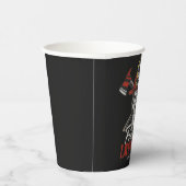 名前をカスタムする消防士がファイアマンを出し始める 紙コップ (右)