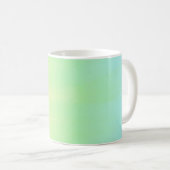 名前をカスタムする混色グラデーション コーヒーマグカップ (正面右)