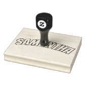 名前をカスタムする漫画ブックレタリング ラバースタンプ (スタンプ)