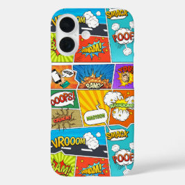 名前をカスタムする漫画 iPhone 16ケース