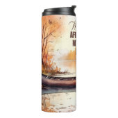 名前をカスタムする熱タンブラーPsalm 56:3を搭載 タンブラー (回転左)