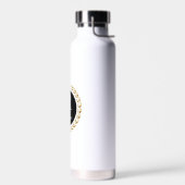 名前をカスタムする熱 ウォーターボトル (左面)