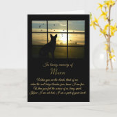 名前をカスタムする犬の同情カード カード (黄色い花)