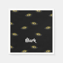 名前をカスタムする猫の目を黒に