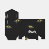 名前をカスタムする猫の目を黒に フェイバーボックス (折り畳みなし)