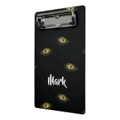 名前をカスタムする猫の目を黒に ミニクリップボード (アングル2)